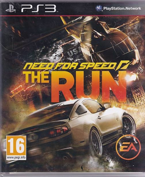 Need For Speed The Run - PS3 - (B Grade) (Genbrug)